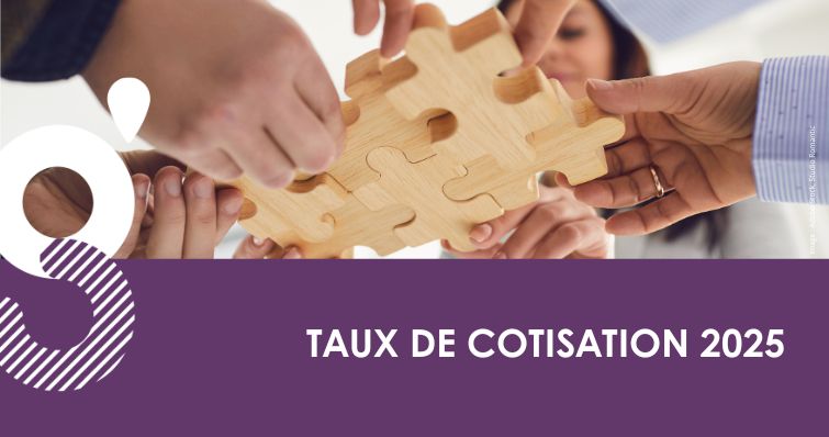 Taux de cotisation 2025 au CDG50