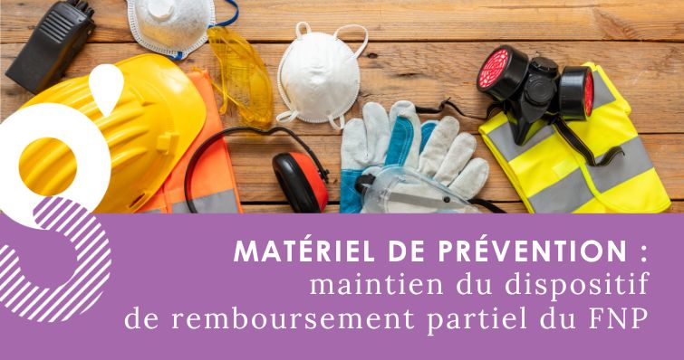 Matériel de prévention : le FNP et la CNRACL maintiennent le dispositif de remboursement partiel