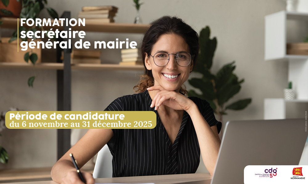 Formation secrétaire général de mairie : les candidatures sont ouvertes !